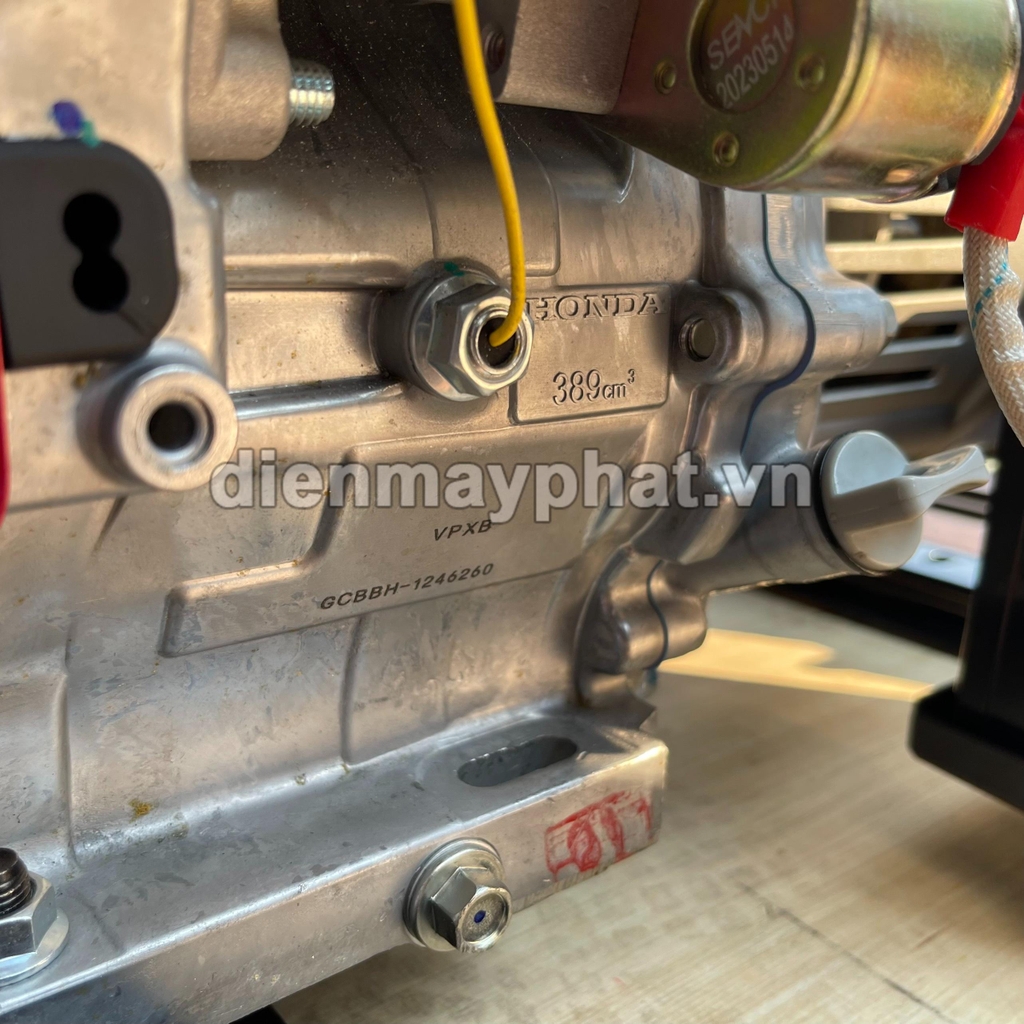 Máy Phát Điện Chạy Xăng Honda Kyo Power 5Kw THG6500EXS Đề