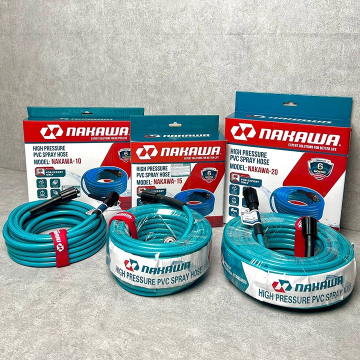Dây áp lực máy phun xịt mini NAKAWA WA-20 20 Mét