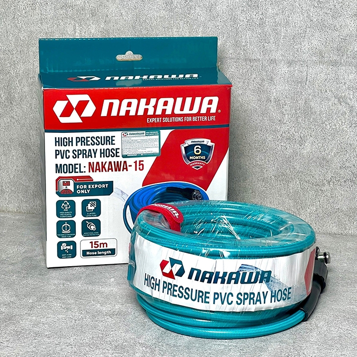 Dây áp lực máy phun xịt mini NAKAWA WA-10 10 Mét
