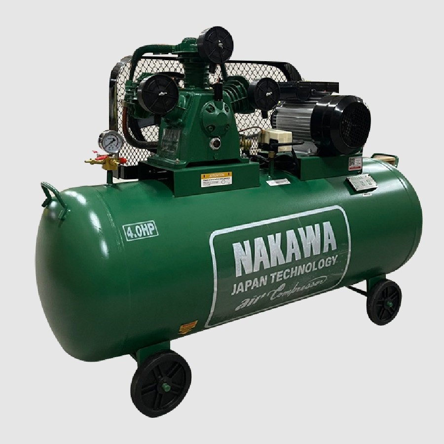 Máy Nén Khí Dây Đai 4HP Nakawa NK40-230 230L