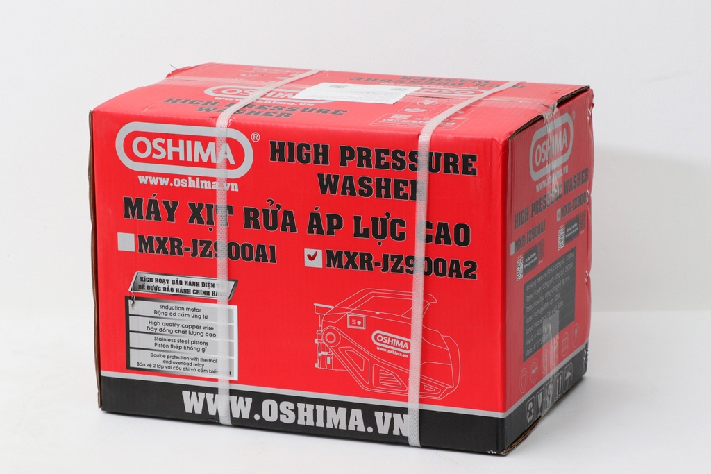 Máy Rửa Xe Mini Gia Đình Oshima 2500W MXR-JZ900A2