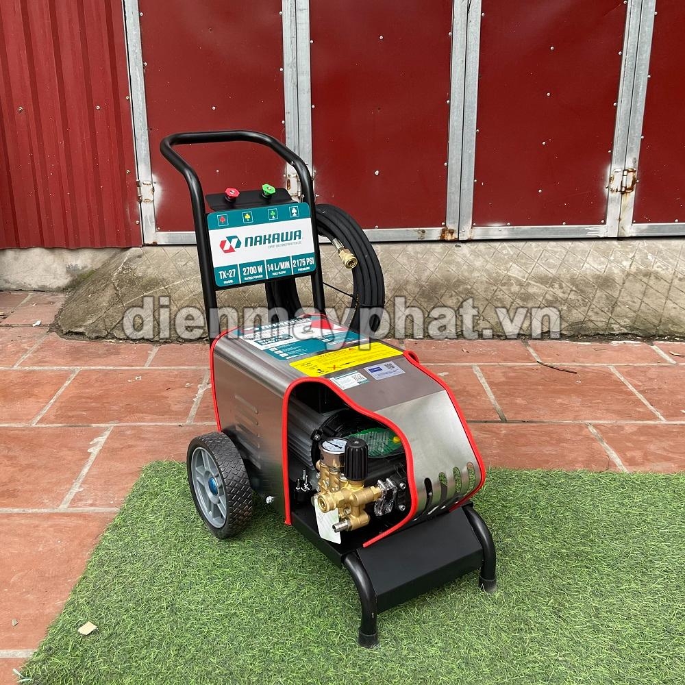 Máy phun áp lực cao công nghiệp 2.7KW Nakawa TX-27