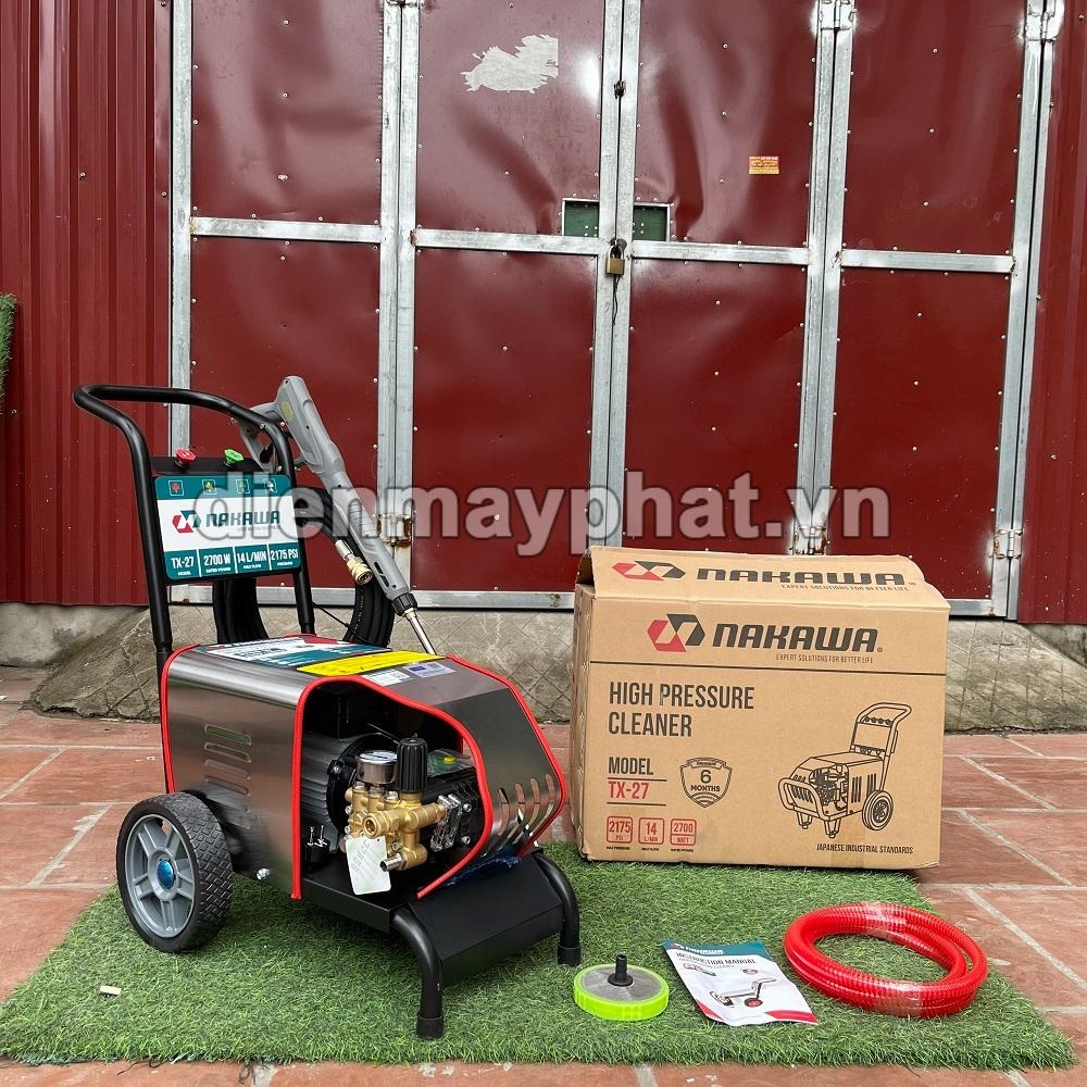 Máy rửa xe cao áp NAKAWA 2.7KW TX-27