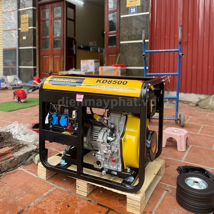 Máy phát điện chạy dầu Kamastsu 7KW KD8500 đề nổ