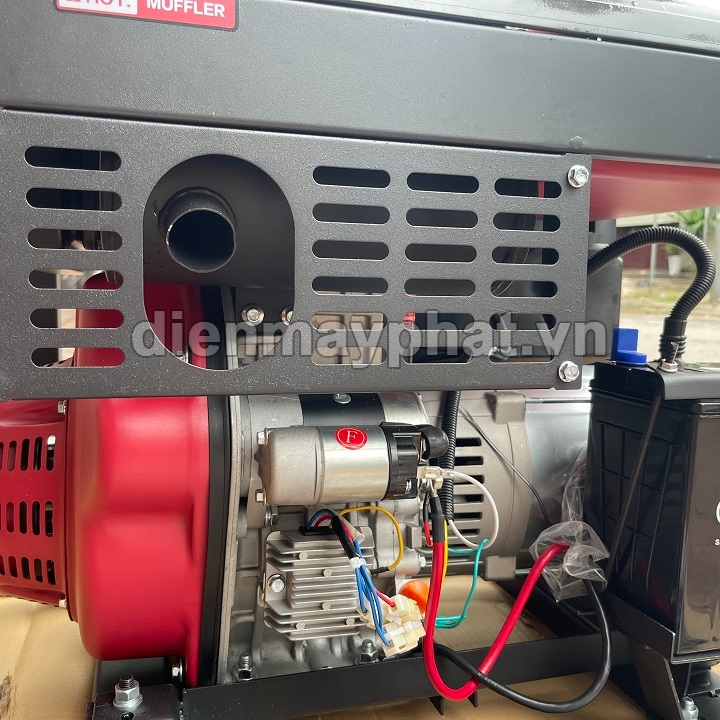 Máy phát điện chạy dầu KOOP 7KW KDF9500XE đề