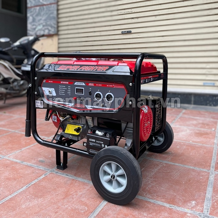 Máy phát điện chạy xăng 8KW SUPER FIGHTER SF9000E có đề
