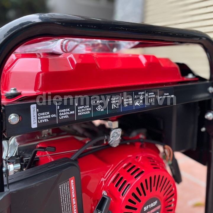 Máy phát điện chạy xăng SUPER FIGHTER 8KW SF9000E đề