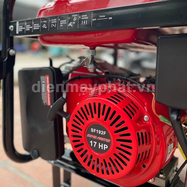 Máy phát điện chạy xăng 8KW SUPER FIGHTER SF9000E có đề