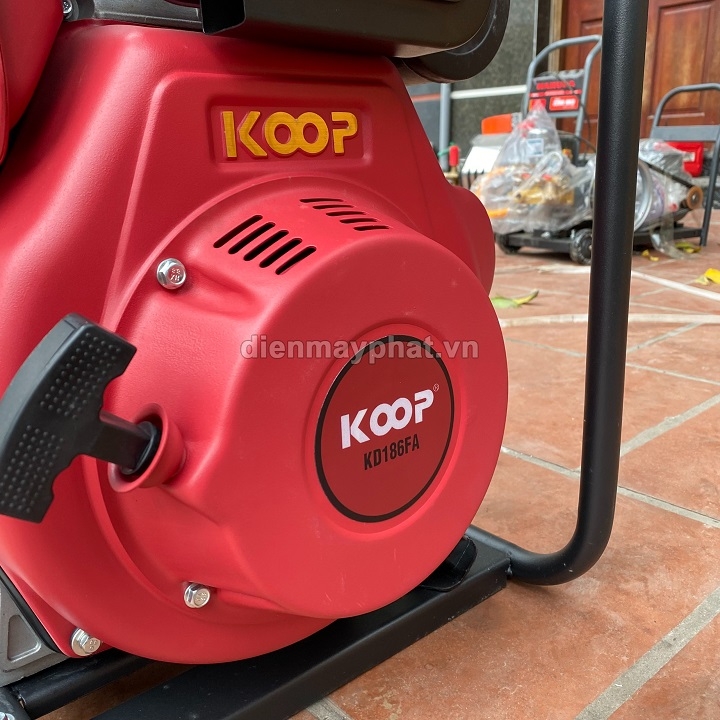 Máy Bơm Nước Cứu Hỏa Chạy Dầu Koop 6.6Kw KDP100CB