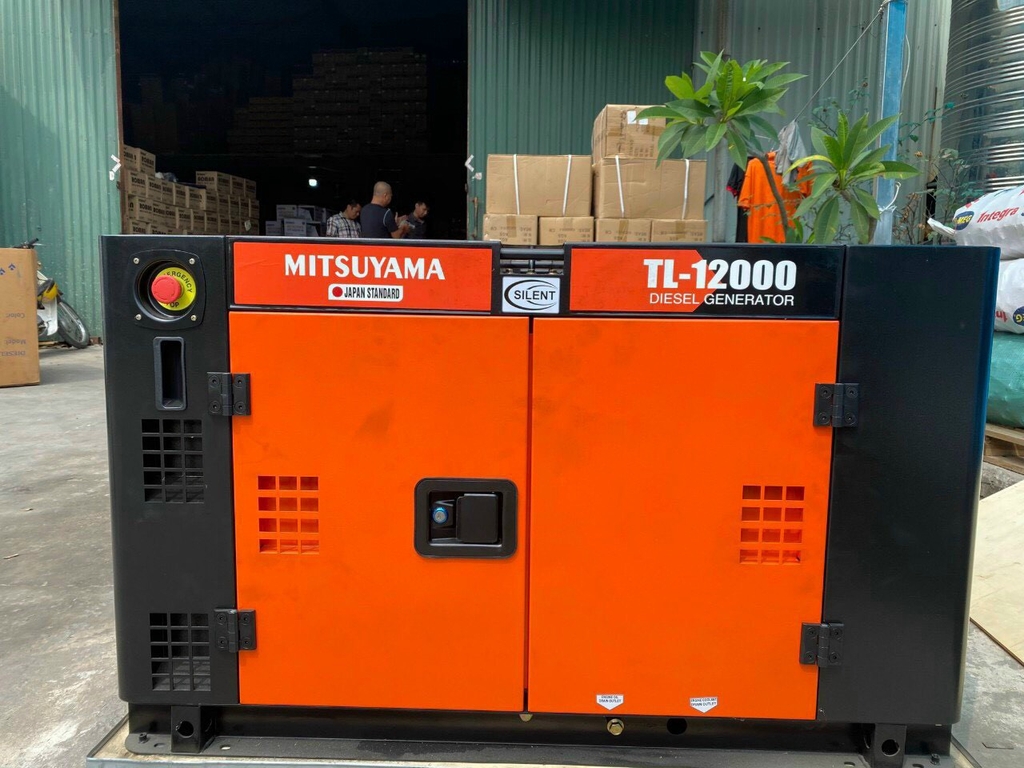 Máy Phát Điện Chạy Dầu Mitsuyama 10Kw TL-12000