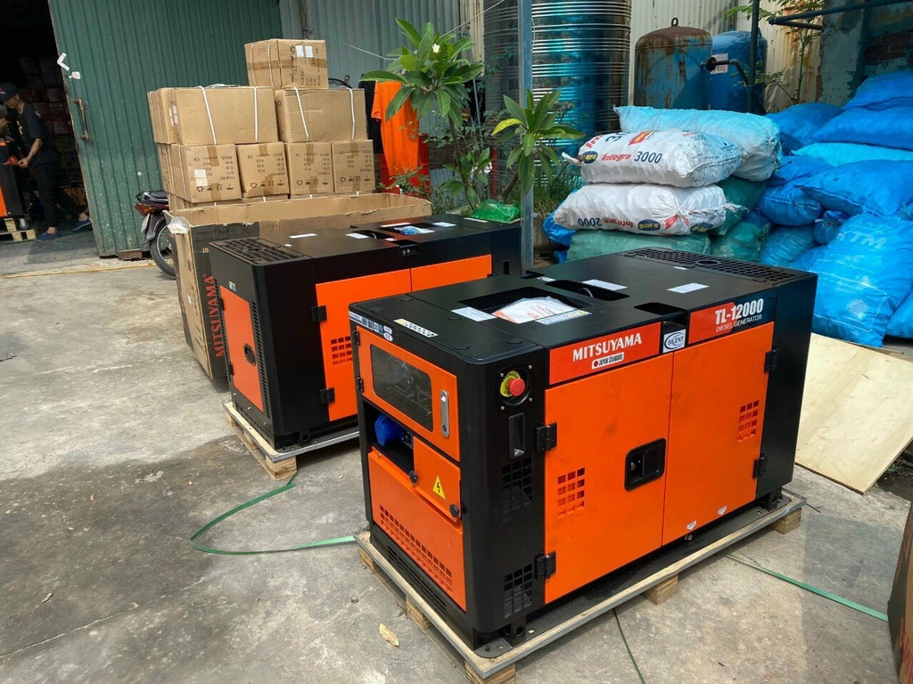 Máy phát điện chạy dầu MITSUYAMA 10KW TL-12000