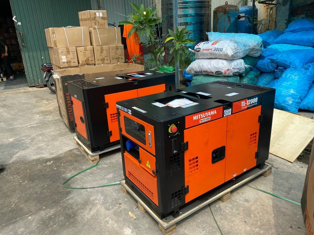 Máy phát điện chạy dầu MITSUYAMA 10KW TL-12000