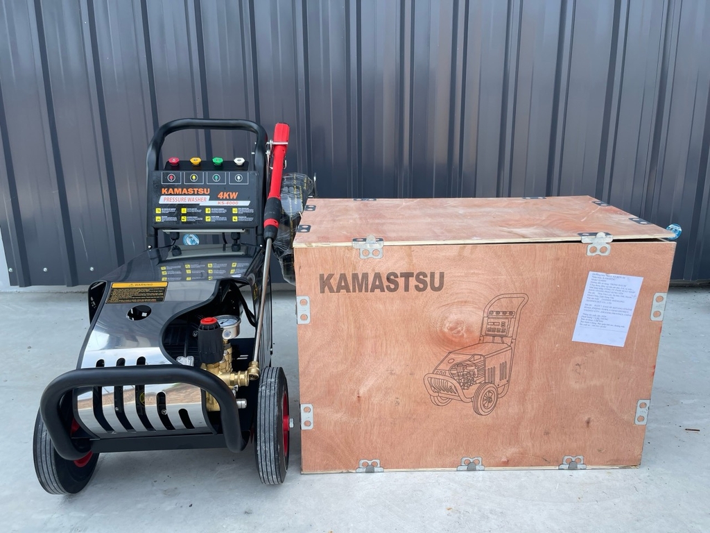 Máy Phun Xịt Rửa Xe Áp Lực Cao Kamastsu 4Kw KS4000