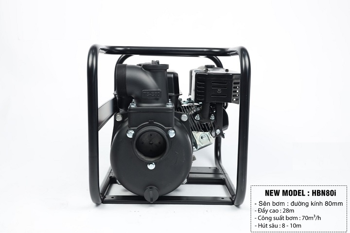 Máy bơm nước cứu hỏa chạy xăng HUSPANDA 7.5HP HBN 80I