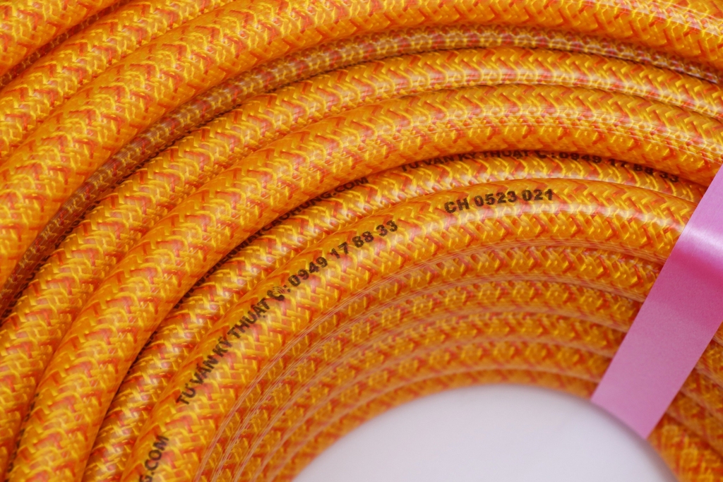Dây Phun Áp Lực Nhật Bản Cá Sấu Dragon No.1 6.5mmx50m Vàng