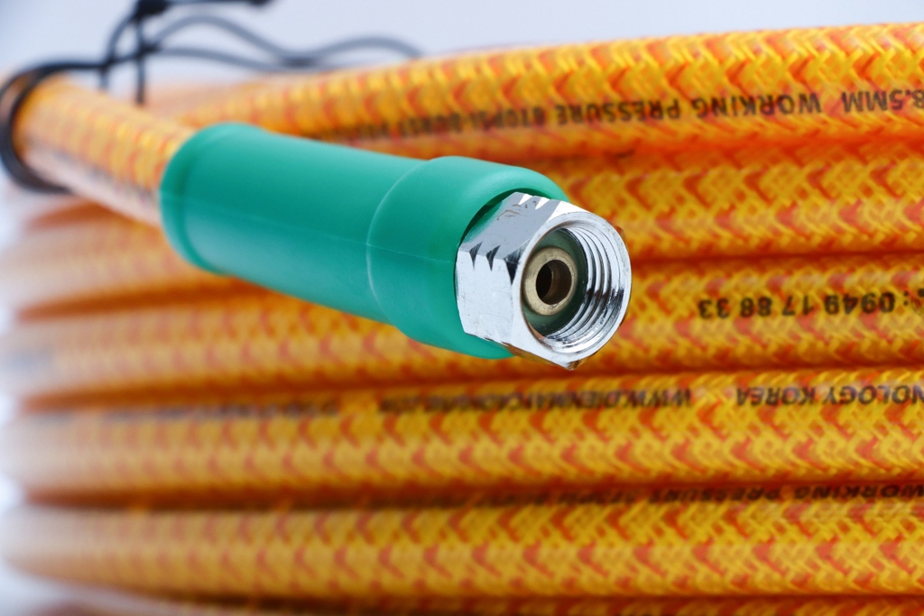 Dây phun áp lực Nhật Bản CÁ SẤU DRAGON No.1 8.5mmx50m vàng
