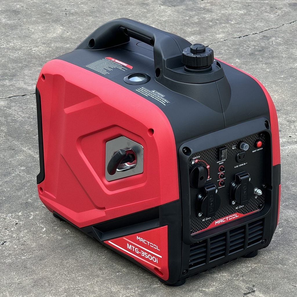 Máy phát điện chạy xăng 3KW inverter Mactool MTG-3500i siêu cách âm