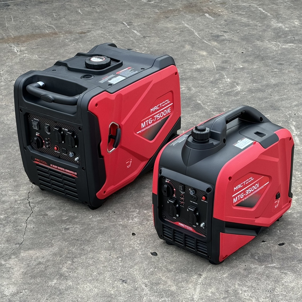 Máy phát điện chạy xăng 3KW inverter Mactool MTG-3500i siêu cách âm