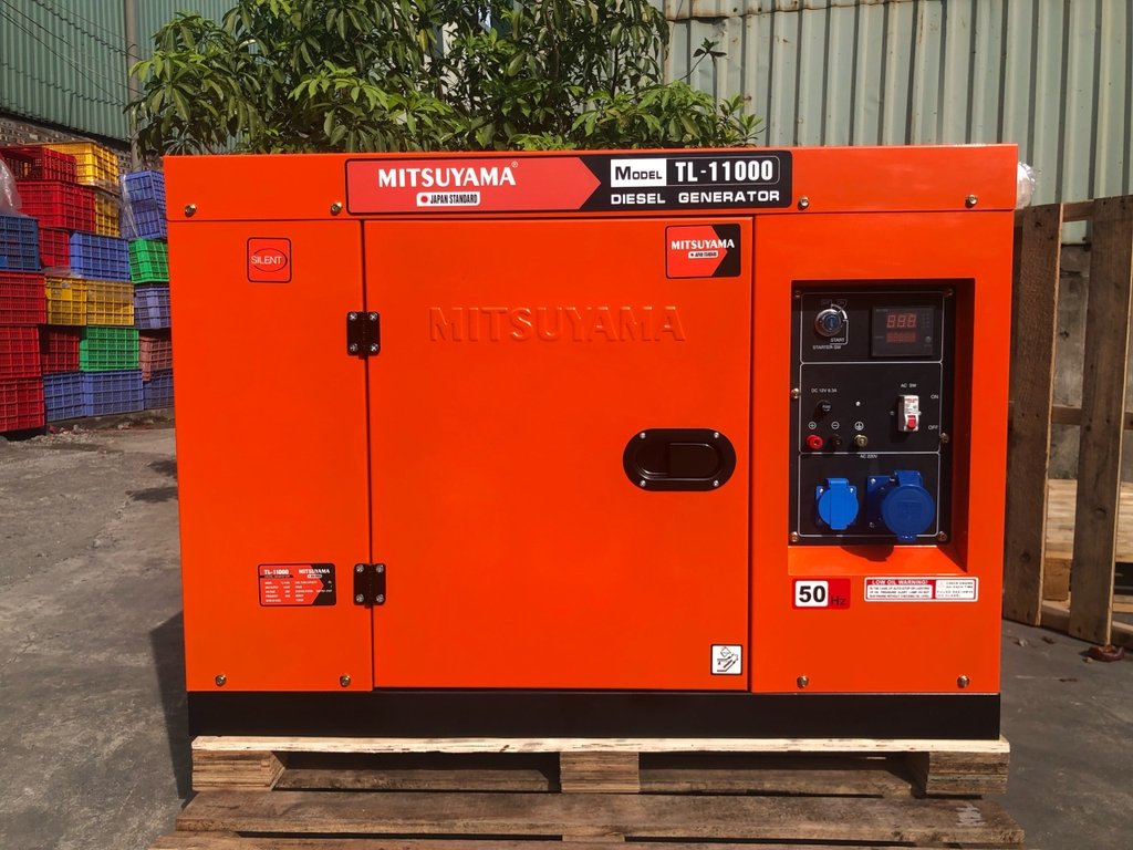 Máy phát điện chạy dầu MITSUYAMA 9KW TL11000