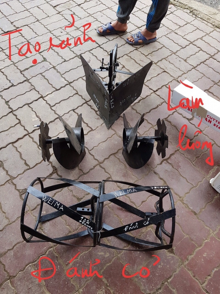Lưỡi Cày Tạo Rãnh