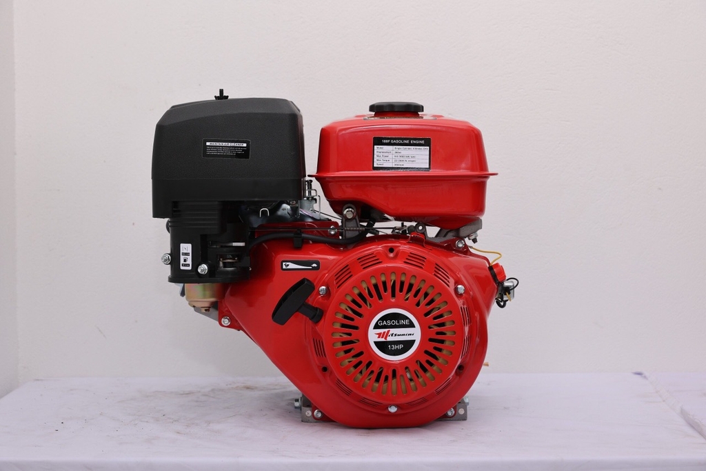 Máy nổ chạy xăng MITSUNINI 13HP MT188F tua chậm