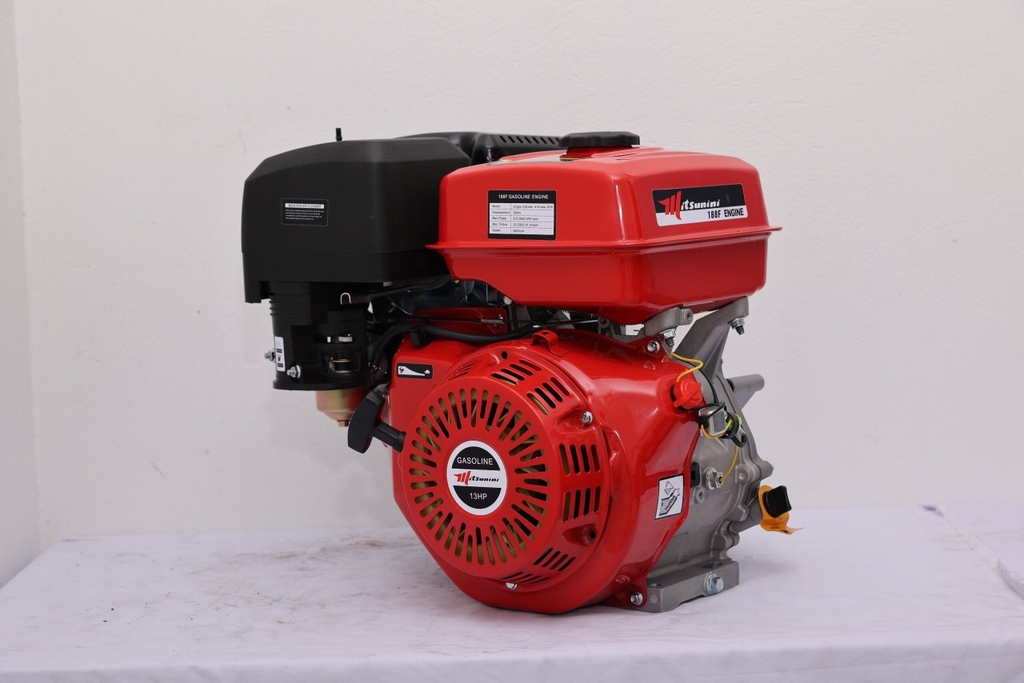 Máy nổ chạy xăng MITSUNINI 13HP MT188F tua chậm