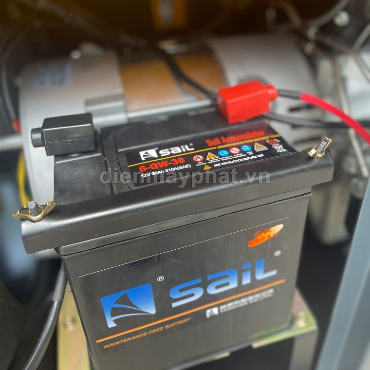 Máy phát điện chạy dầu KAMA 10KW KDE12T 1 pha
