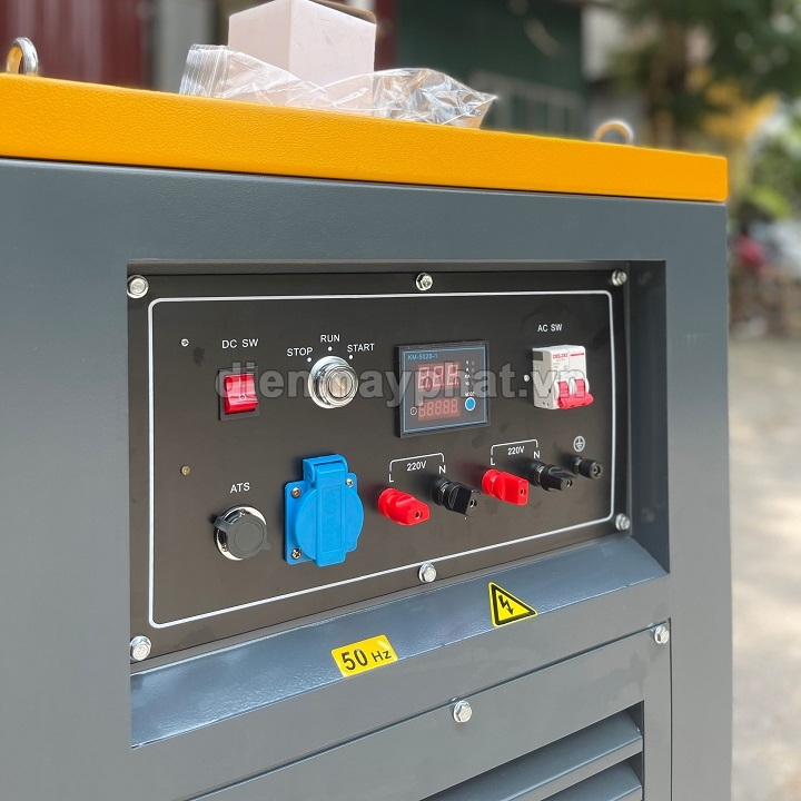 Máy phát điện chạy dầu KAMA 10KW KDE12T 1 pha