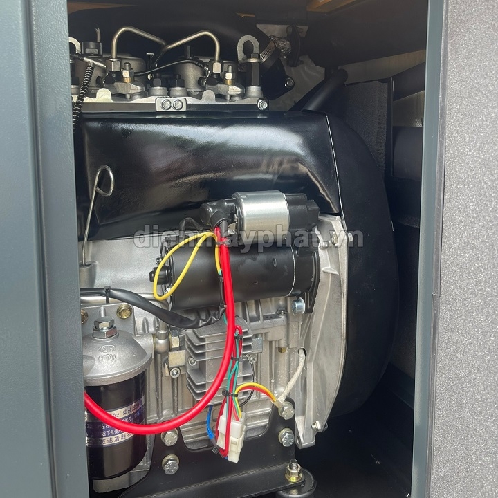 Máy phát điện chạy dầu KAMA 10KW KDE12T 1 pha