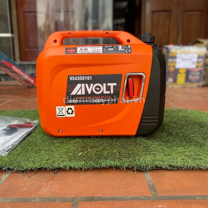 Máy Phát Điện Chạy Xăng Siêu Cách Âm Aivolt 3Kw VS4350101 Inverter