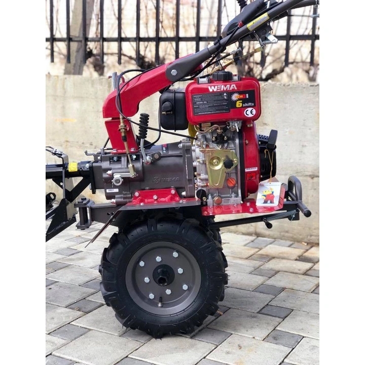 Máy Xới Đất Chạy Dầu 5.0HP Weima WM1000NA Chuyển Hướng