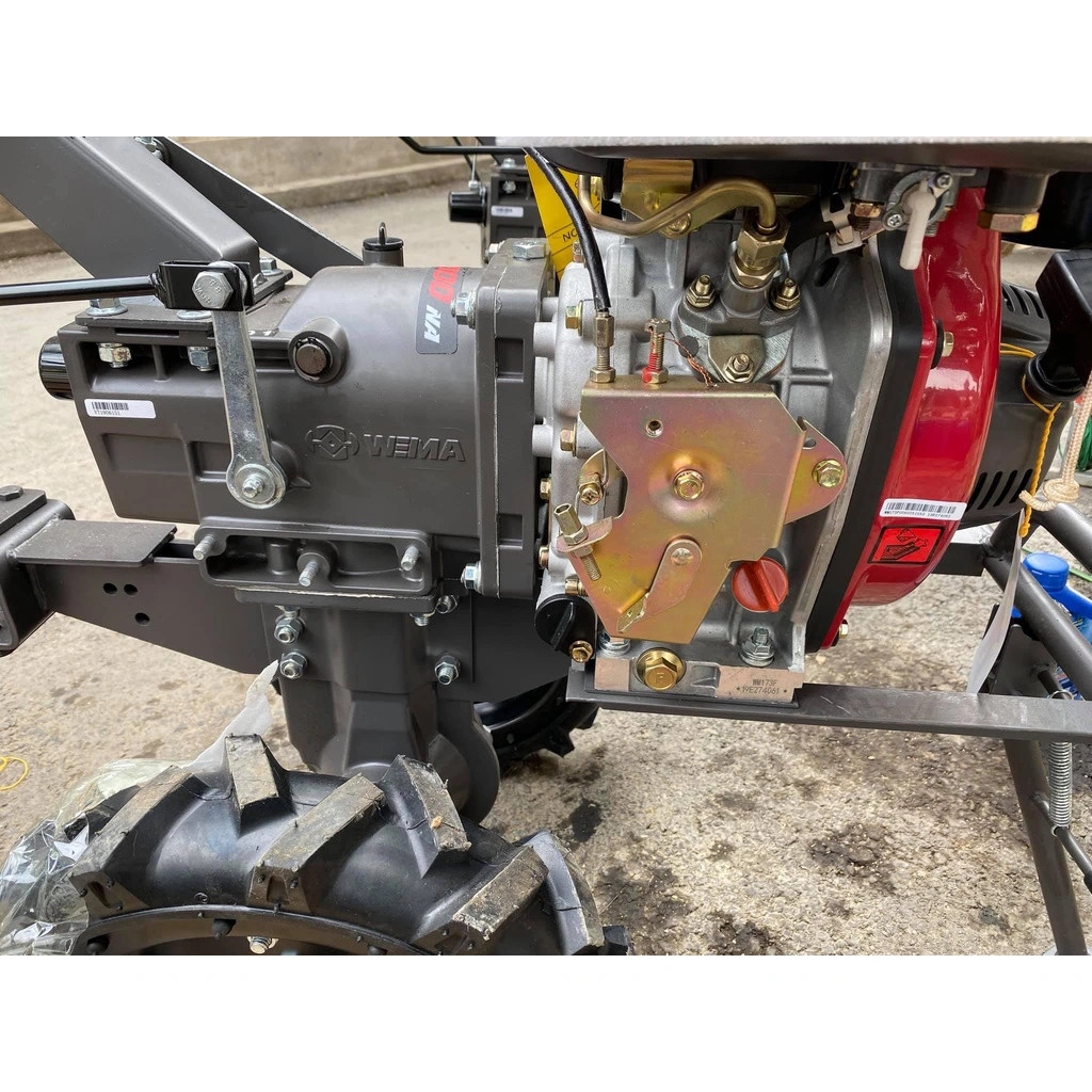 Máy Xới Đất Chạy Dầu 5.0HP Weima WM1000NA Chuyển Hướng