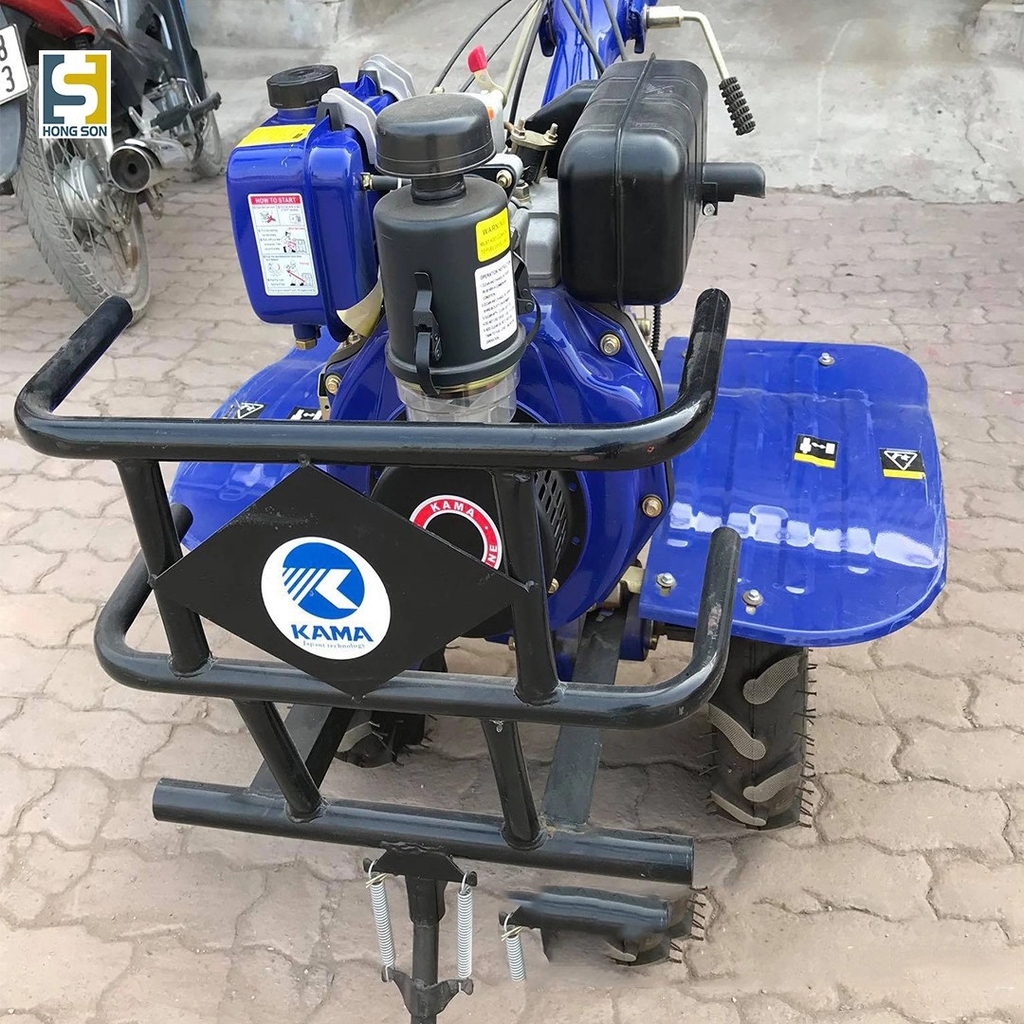 Máy Xới Đất Chạy Dầu 178F Kama Chuyển Hướng