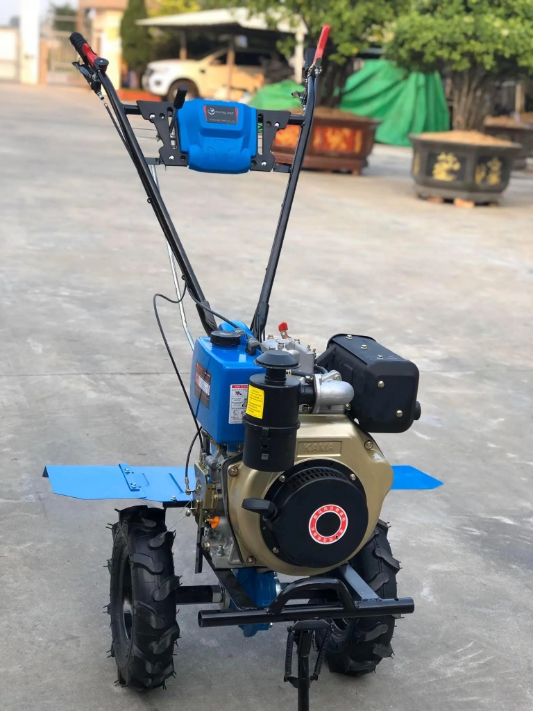 Máy Xới Đất Chạy Dầu 186 Kama Không Chuyển Hướng