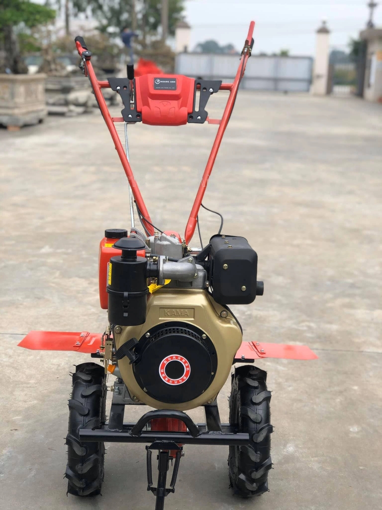 Máy Xới Đất Chạy Dầu 188F Kama Chuyển Hướng