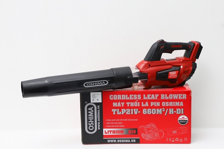 Máy Thổi Lá Pin Oshima TLP 21V-660 M3/H-D1
