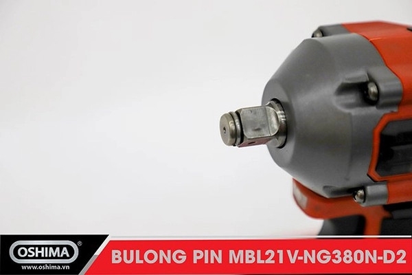 Máy Mở Bu Lông Oshima Pin Lithium MBL21V-NG380N-D2