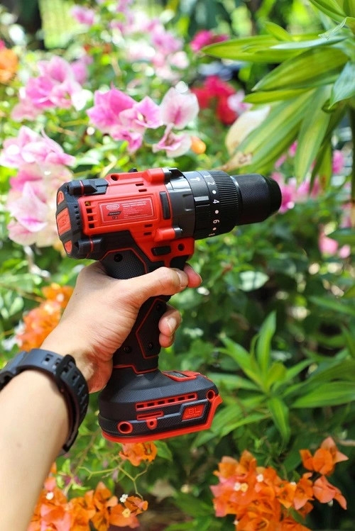 Máy khoan Oshima Pin Lithium KP21V-13NG120-D1 (Đã Bao Gồm Sạc, Pin)