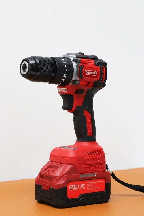 Máy khoan Oshima Pin Lithium KP21V-13NG50-D2 (Đã Bao Gồm Pin, Sạc)