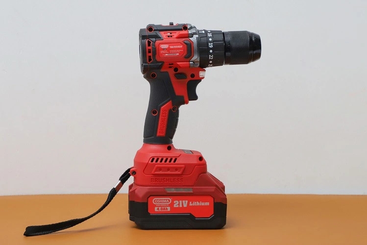 Máy khoan Oshima Pin Lithium KP21V-13NG50-D2 (Đã Bao Gồm Pin, Sạc)