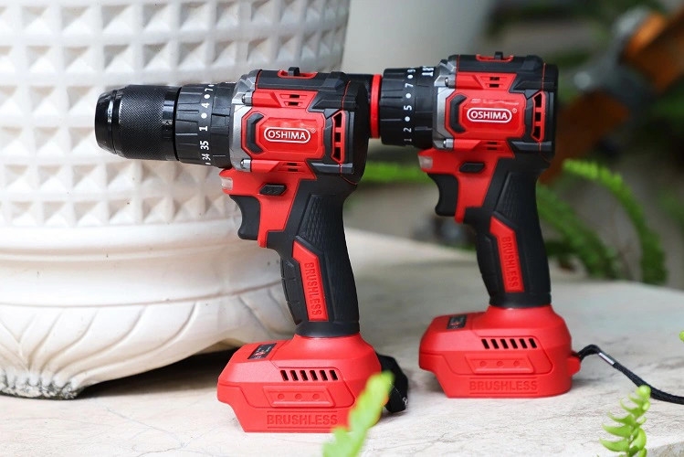 Máy khoan Oshima Pin Lithium KP21V-13NG50-D2 (Đã Bao Gồm Pin, Sạc)