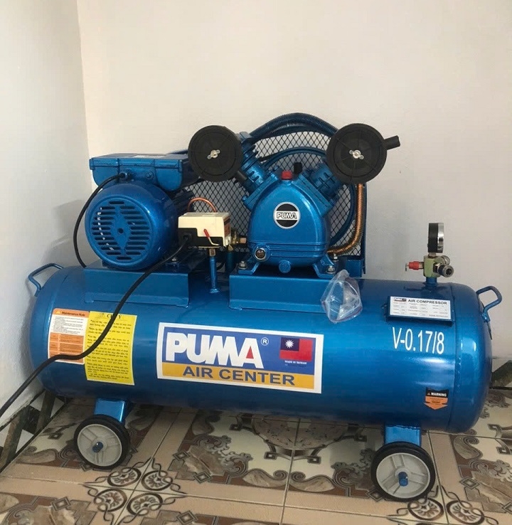 Máy nén khí dây đai Puma 2HP 70L V-0.17/8