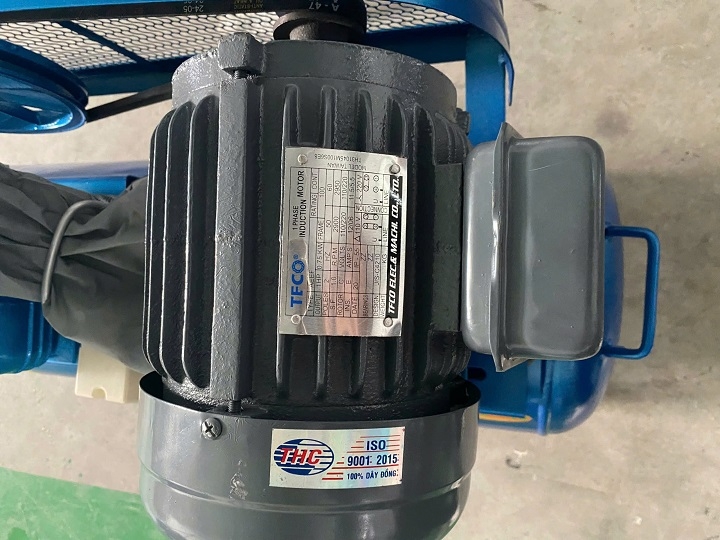 Máy nén khí dây đai Puma 1HP 75L PK 1075 1 pha