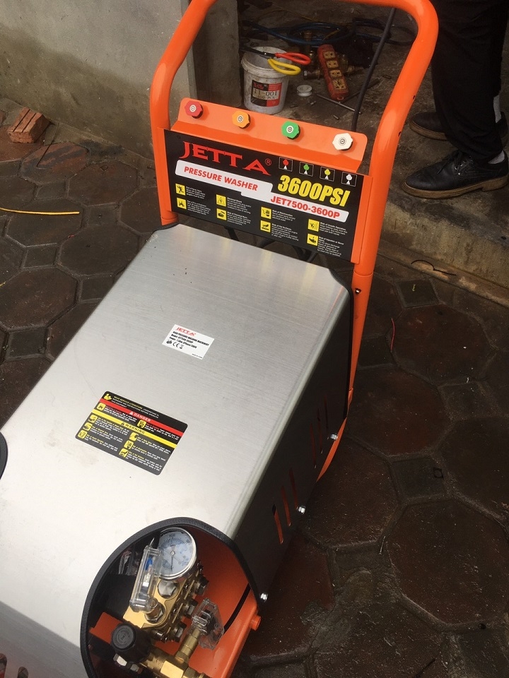 Máy rửa xe cao áp JETTA JET7500-3600P 7.5KW 3600PSI
