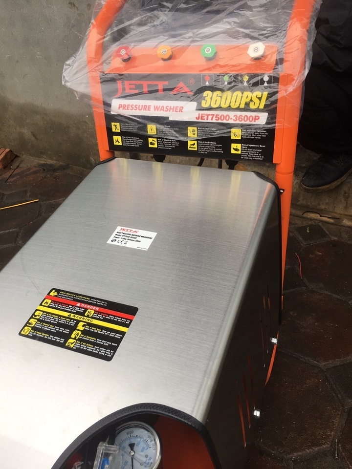 Máy rửa xe cao áp JETTA JET7500-3600P 7.5KW 3600PSI