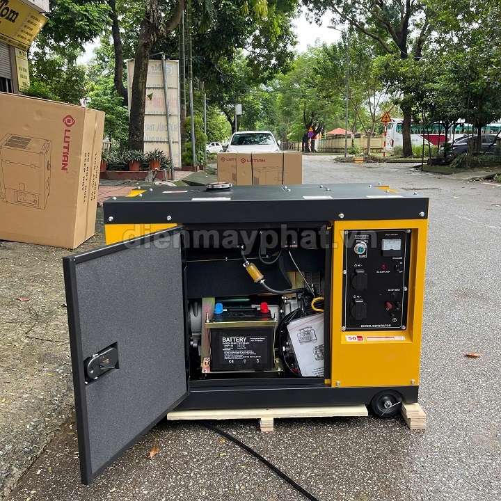Máy phát điện chạy dầu 8kW LUTIAN 8GF-LDEF