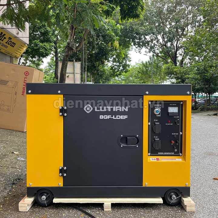 Máy phát điện chạy dầu 8kW LUTIAN 8GF-LDEF