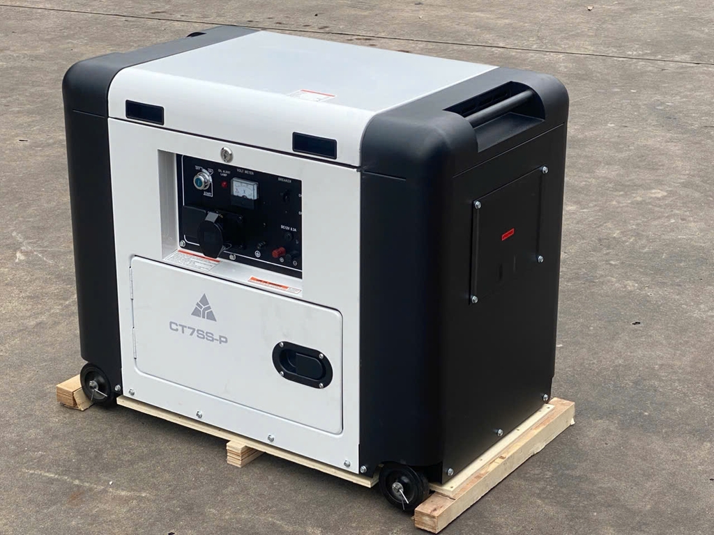 Máy phát điện chạy dầu 7kW LUTIAN CT7SS-P