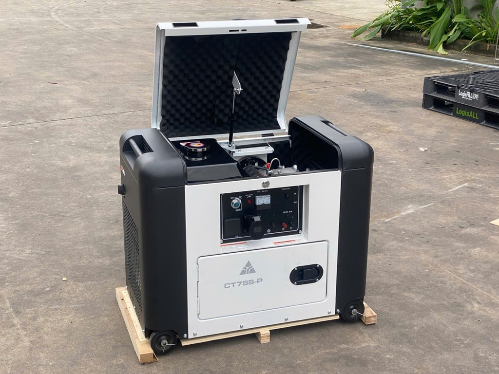 Máy phát điện chạy dầu 7kW LUTIAN CT7SS-P