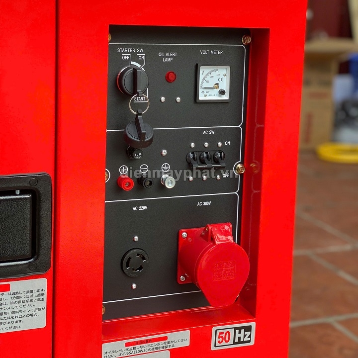 Máy Phát Điện Chạy Dầu Marusaki 8.6KW SDG-12000TE 380V
